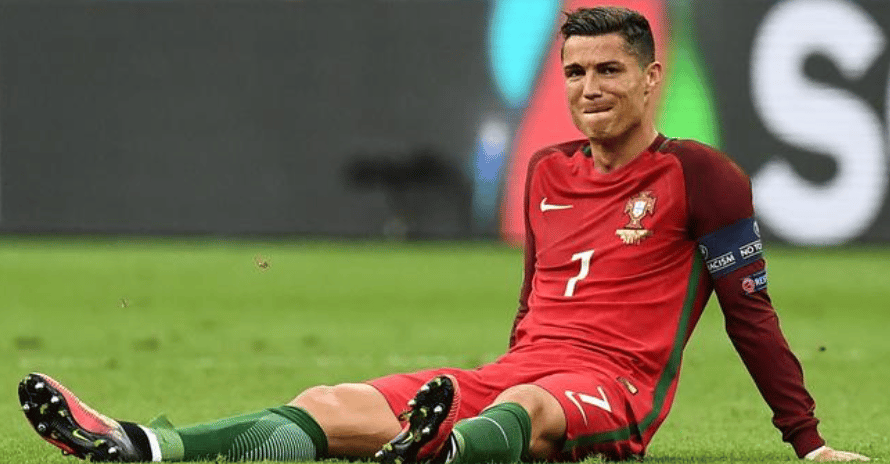 Cristiano Ronaldo' injury